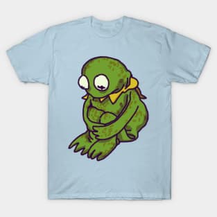 sad slumped kermit the frog / the muppets meme T-Shirt